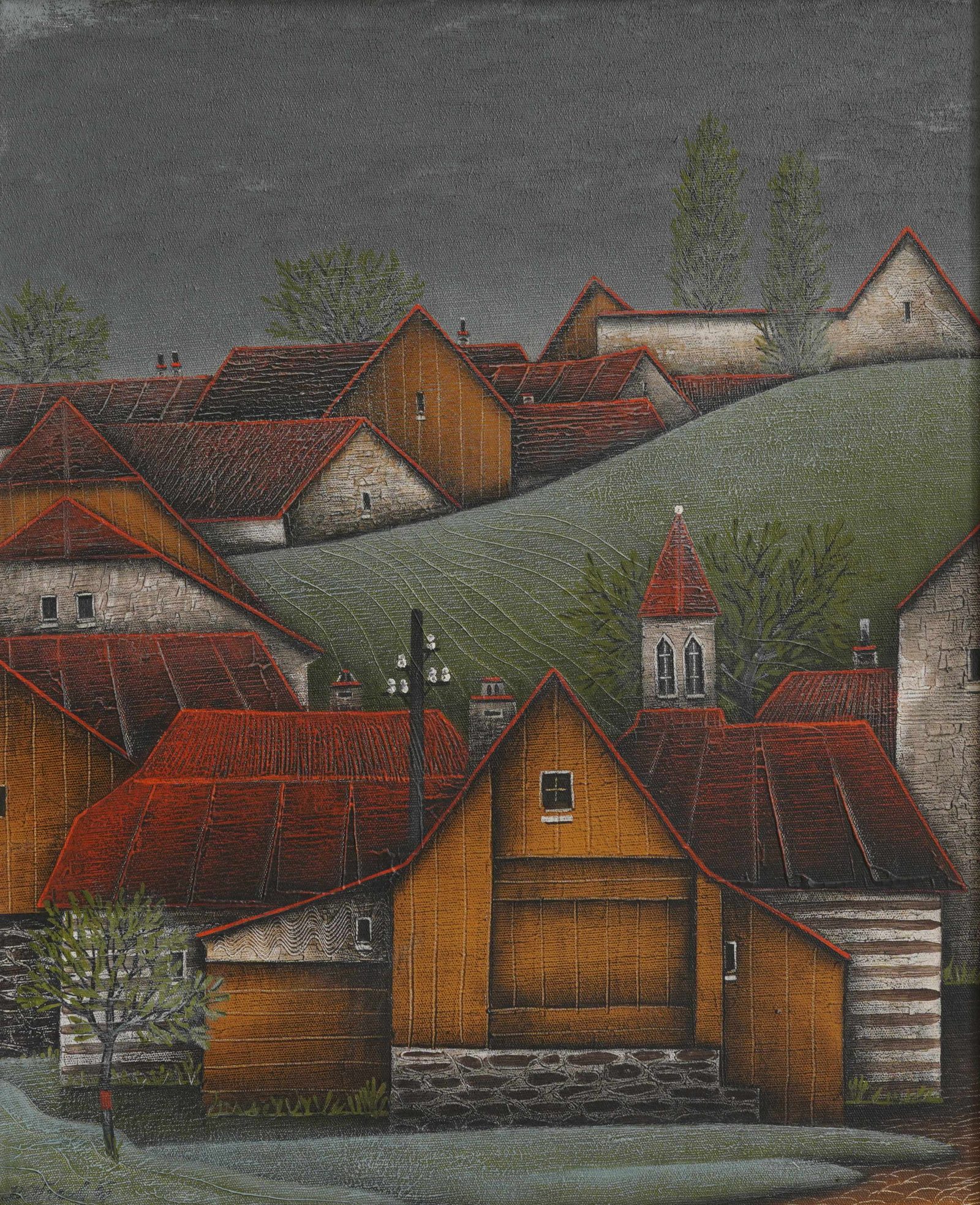 Bohumil Vrzal — Krajina před bouří