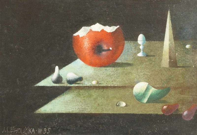 Jiří Lehoučka — První poznámka k obrazu na plošině