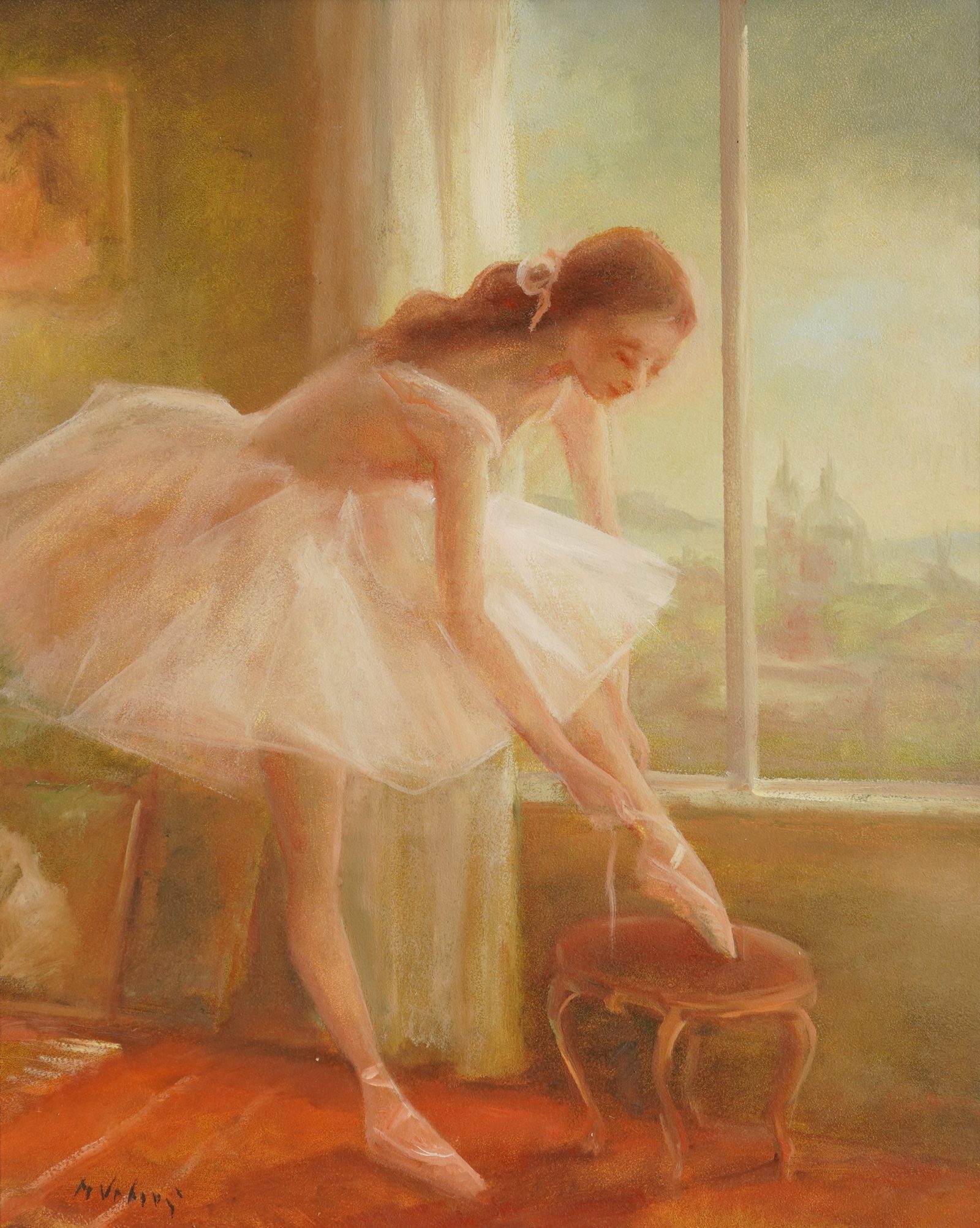 Miloslava Vrbová — V ateliéru